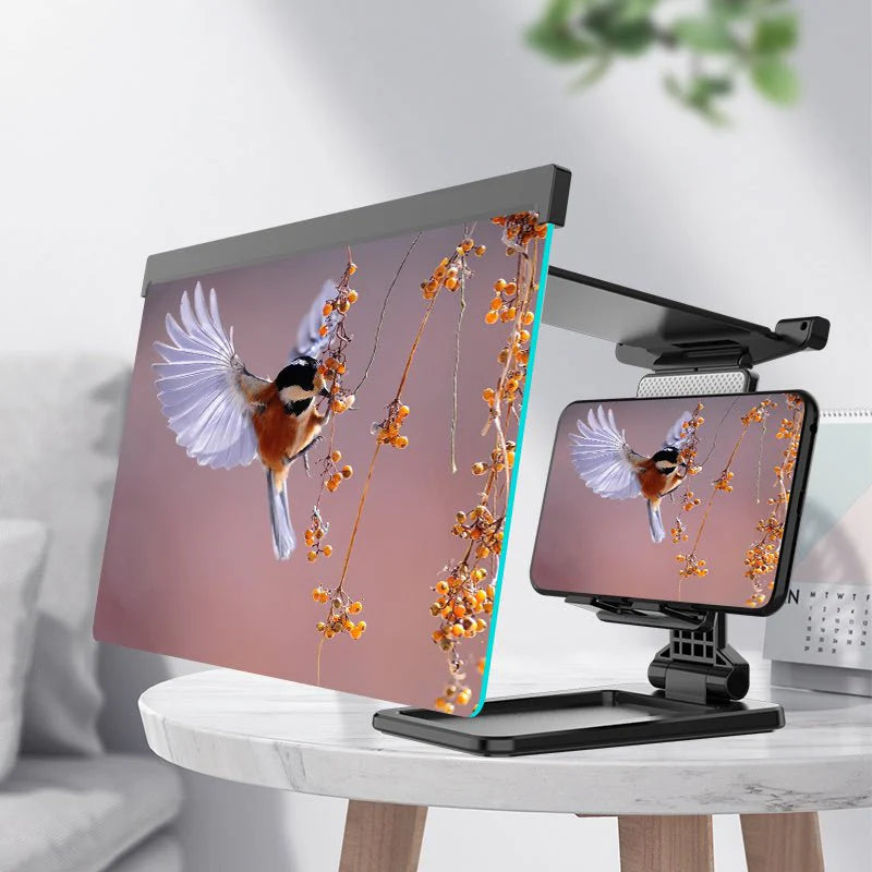 Mobile Phone Screen Amplifier For IPad Movie Folding Shading 3D Screen