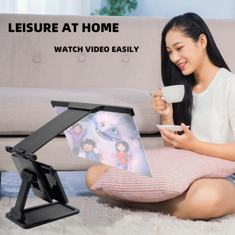 Mobile Phone Screen Amplifier For IPad Movie Folding Shading 3D Screen